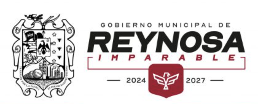 Escudo y logotipo del Gobierno Municipal de Reynosa 2024-2027